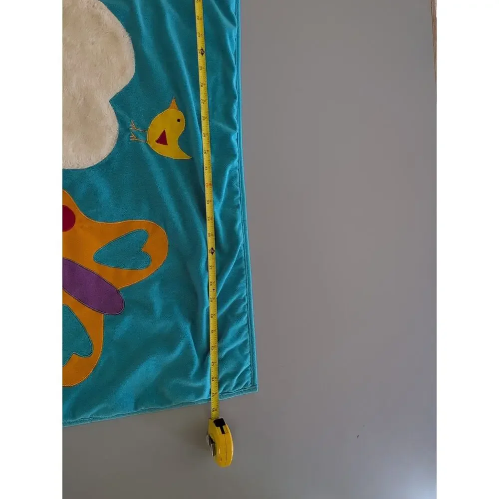 Ikea‎ LEKA Animal Plush 43.5 In X 45.5 Play Mat Tummy Blanket Activity Mat
